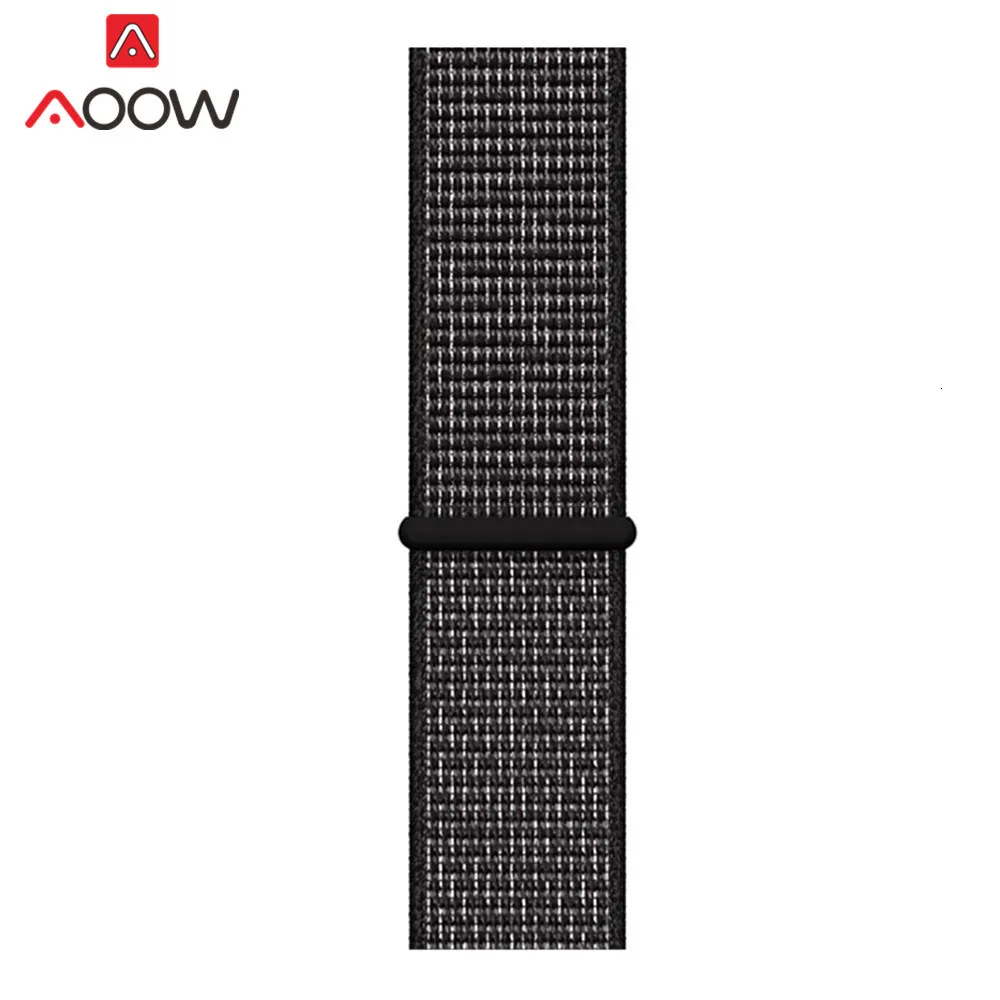 Цветной нейлоновый ремешок для часов Apple Watch 38 мм 42 мм 40 мм 44 мм тканый холщовый ремешок на липучке браслет для часов iwatch 1 2 3 4