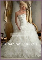 dresses free shipping 2016 brand new strapless corset lace up whiteivory wedding dress bridal custom