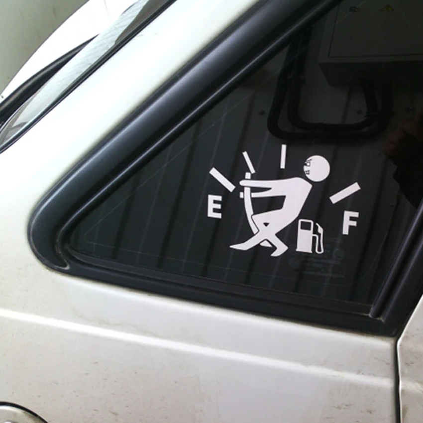 Горячая продажа 12 7*9 2 см высокое потребление газа наклейка на топливо Gage пустая s