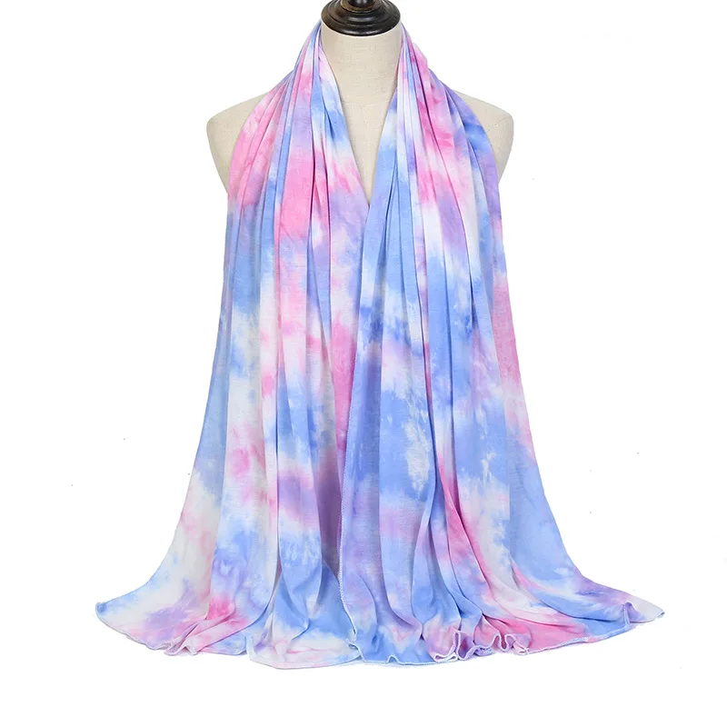 

AMYO Dyed Modal Women Scarf Winter Hijab Mercerized Cotton шарф зимний Fashion Cachecol Feminino Inverno 180*85cm