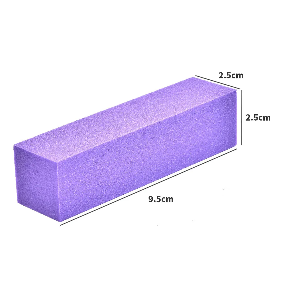 

10Pcs/Set Colored Nail Art Sanding Sponge Buffer Block Fingernail Grinding Polishing Nail Files Manicure Pedicure Tool DIY Home