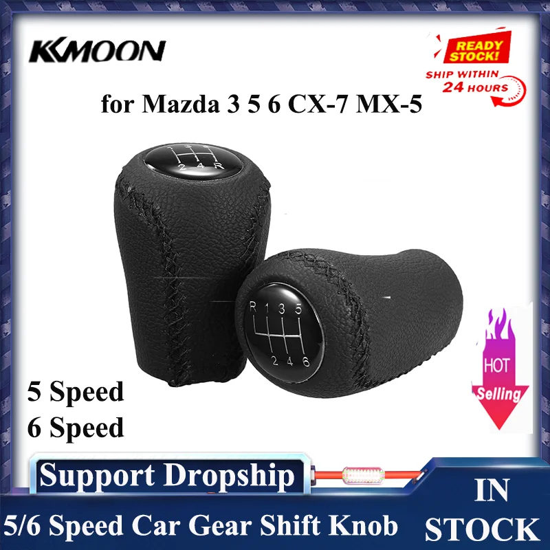 Автомобильный Стайлинг Шестерни переключения адаптер для ручки Hnadle Mazda 3 5 6 CX 7 MX