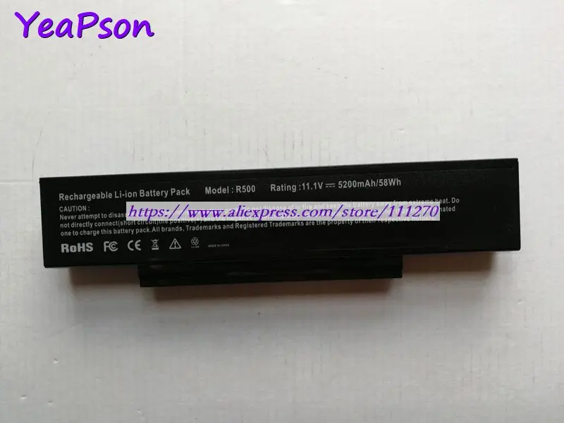 Yeapson 11 1 V 5200mAh подлинный LB62119E Аккумулятор для ноутбука Lg R500 S210-K.CBMAG S510 S510-X ноутбук