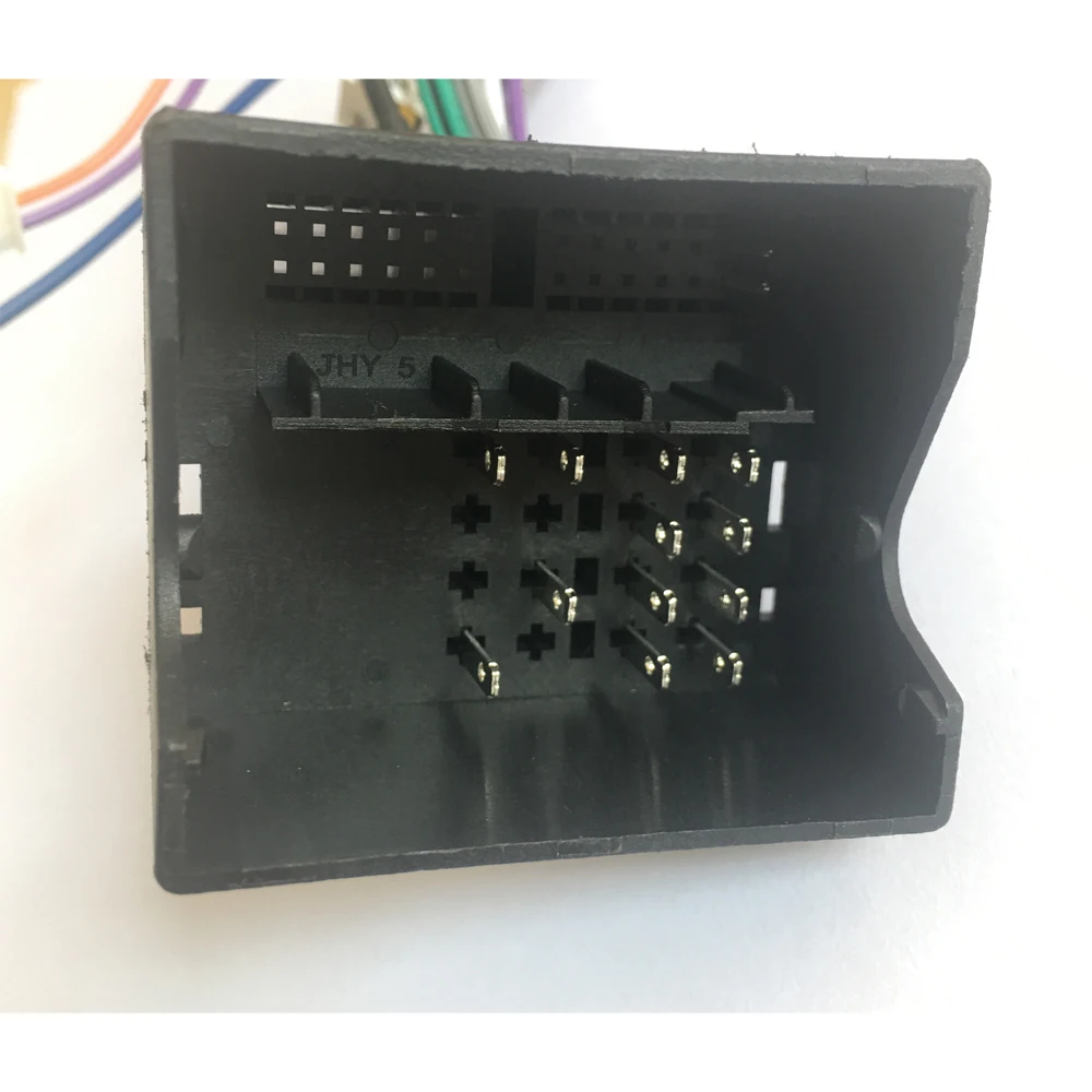 Автомобильный радиоприемник женский ISO штекер Адаптер Питания Жгут проводов