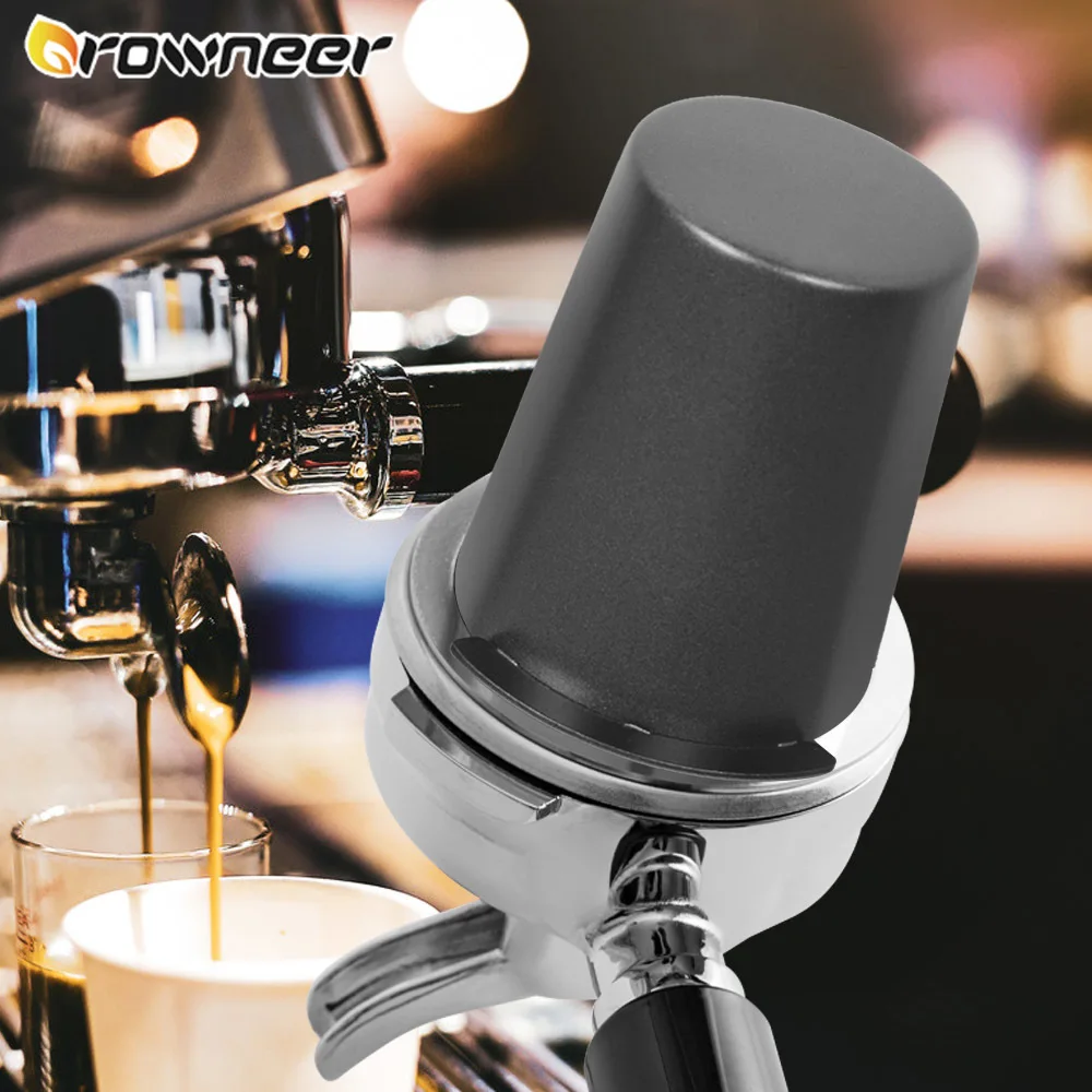 

Wear Rust Resistant Polishing Coffee Dosing Cup Stainless Steel Coffee Powder Feeder Grinder Assistant for 58mm Espresso Machine
