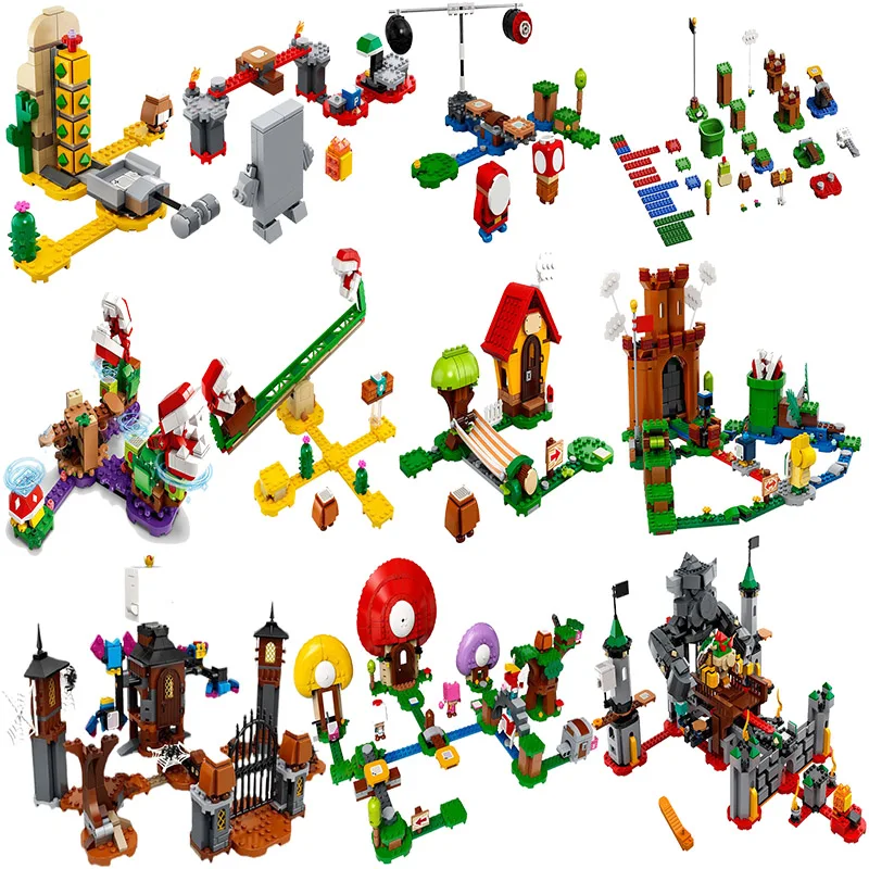 

Classic game missile model mushrooms to save the princess set building blocks assembly toys children's birthday gifts boys girls