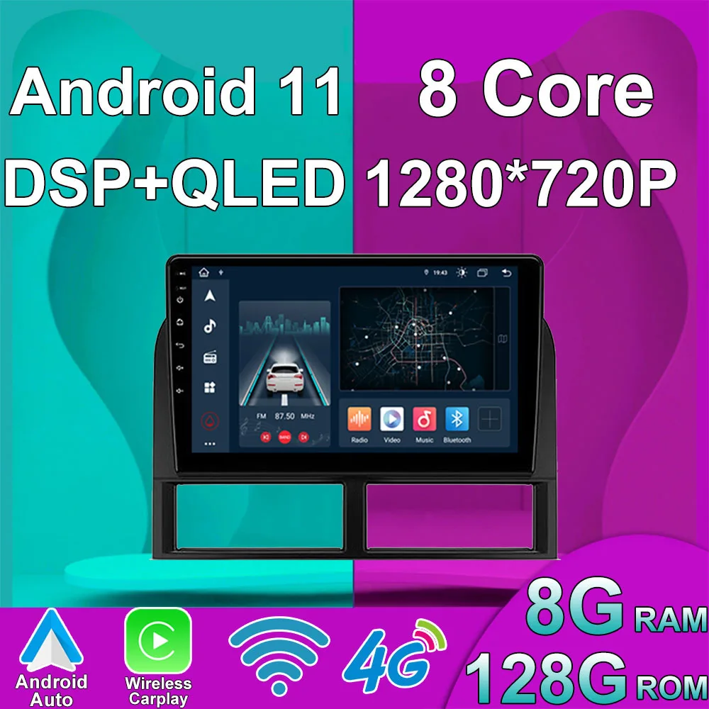 

Android 11 для Jeep Grand Cherokee II WJ 1998 - 2004 автомобильное радио, мультимедийный видеоплеер, навигация GPS Carplay No 2din 2 din