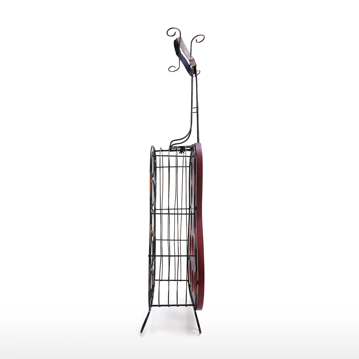 Tooarts 12 бутылок гитара винный шкаф художественное украшение креативный держатель