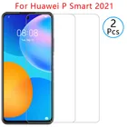 Чехол для huawei p smart 2021, закаленное стекло, для psmart p smar smat, Samsung