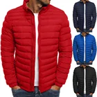 Мужское пальто ZOGAA, 4 цвета, модная мужская осенне-зимняя парка из хлопка, универсальные повседневные мужские новые шикарные пальто для мальчиков