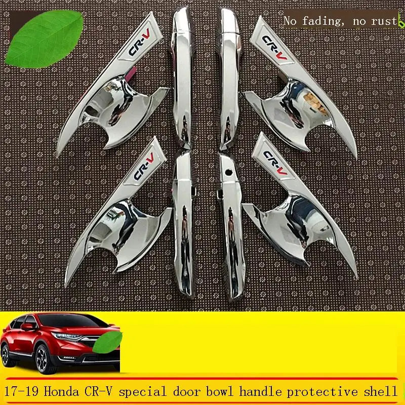 

Voiture Akcesoria Samochodowe Sticker Exterior Car Decoration Accessories Door Handle 2017 2018 2019 2020 2021 FOR Honda CRV