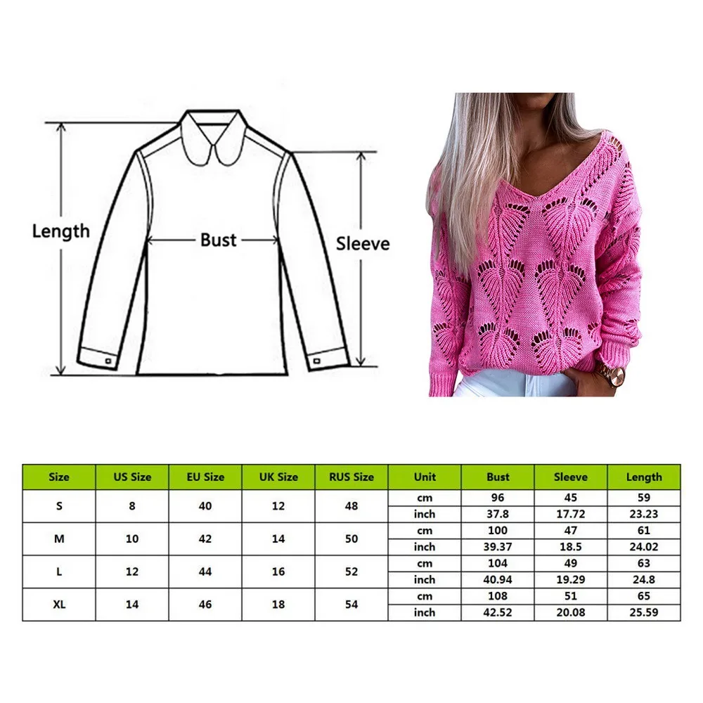 

Autumn Women Thin Sweaters 2020 New V-neck Loose Pullovers Hollow Out Knitwear Sweater Sexy Black Pink Jumper