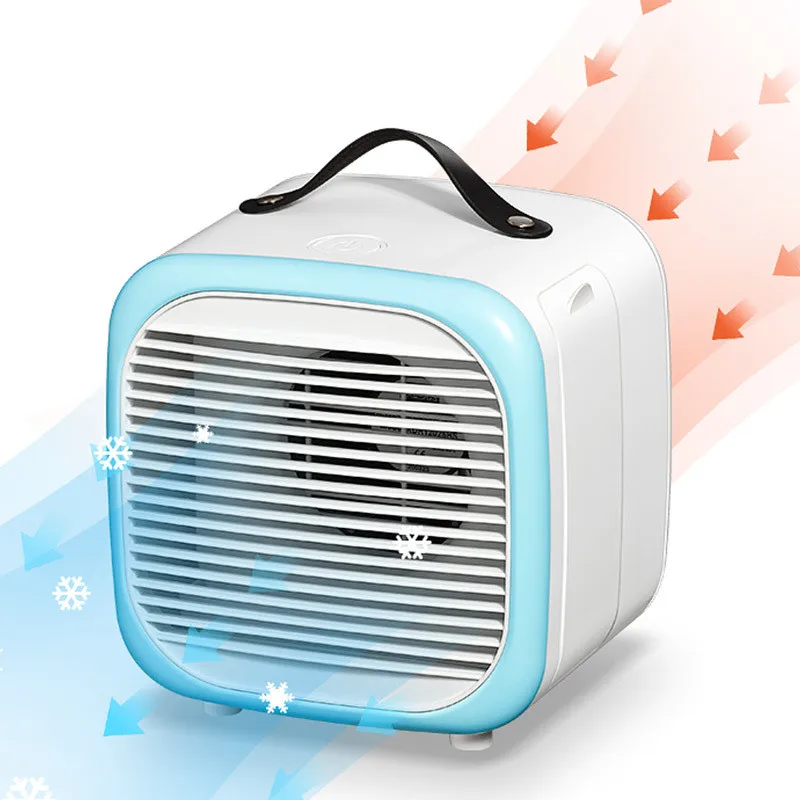 

Домашний мини-кондиционер, портативный охладитель воздуха, USB-кулер, вентилятор воздушного охлаждения, перезаряжаемый вентилятор для офиса...
