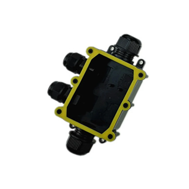 4 пути пластиковая водонепроницаемая распределительная коробка IP68 DIY наружная