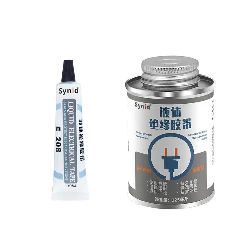 Жидкая лента изолирована и водонепроницаема вместо электрической ленты