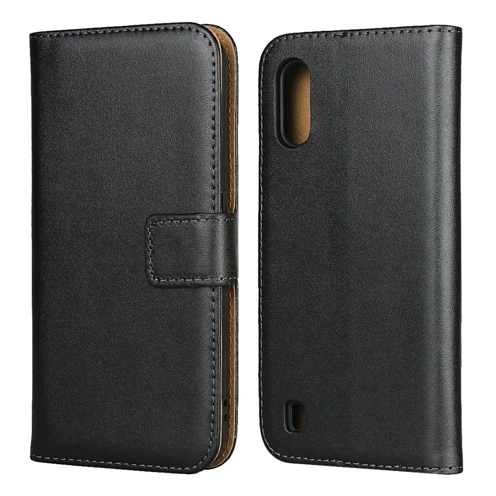 Genuine Leather phone case for Samsung Galaxy Note10 Pro Note9 Note 8 5 4 3 2 Flip card cellphone cover | Мобильные телефоны и
