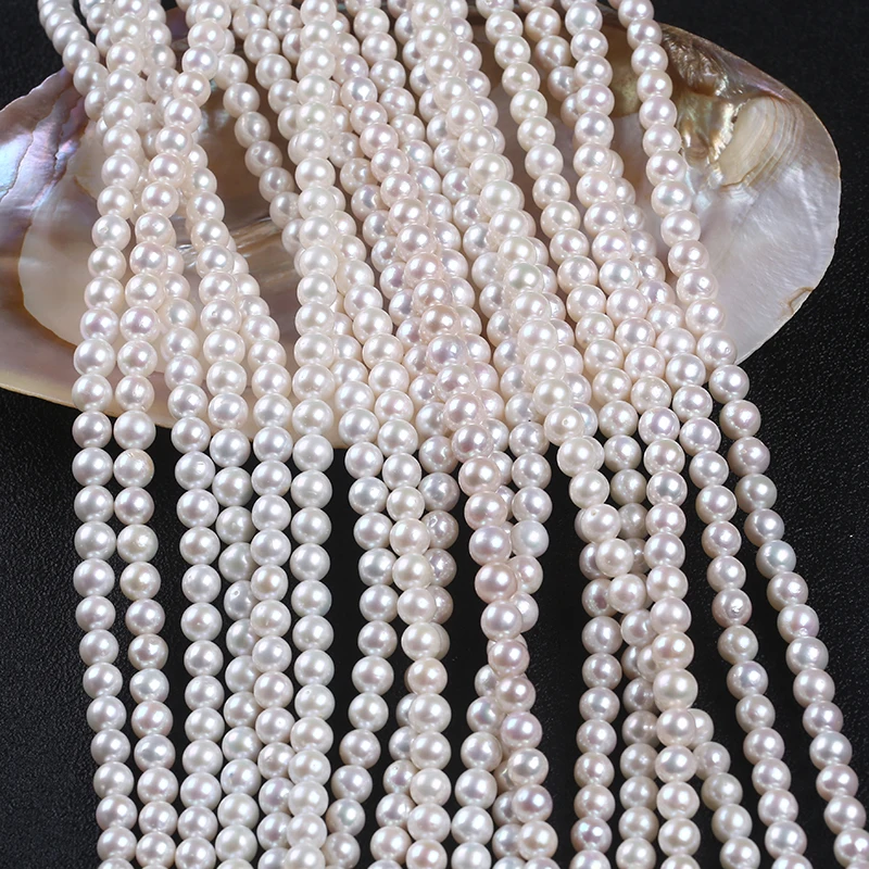 Ювелирные украшения Лидер продаж Китайский жемчуга акойя качества круглый Форма