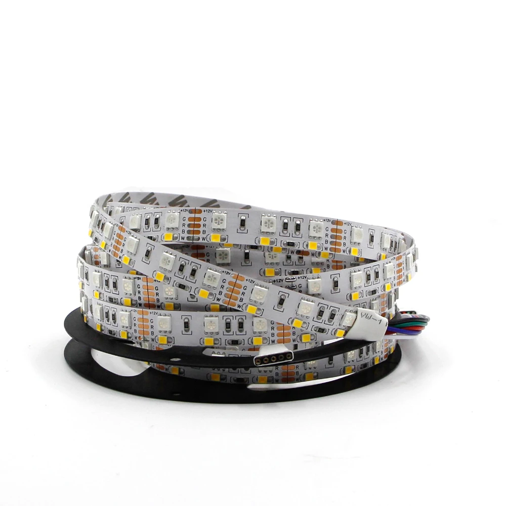 Двухрядные RGB/RGBW/RGB + WW Светодиодные ленты 5050 RGB 2835 белый/теплый белый 12V 120LED/m 5 м/лот