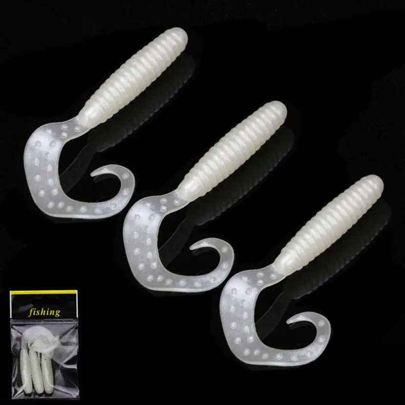 3 шт./лот Воблер для джиггинга 6 5 см 2 4 г светящаяся рыболовная приманка мягкий