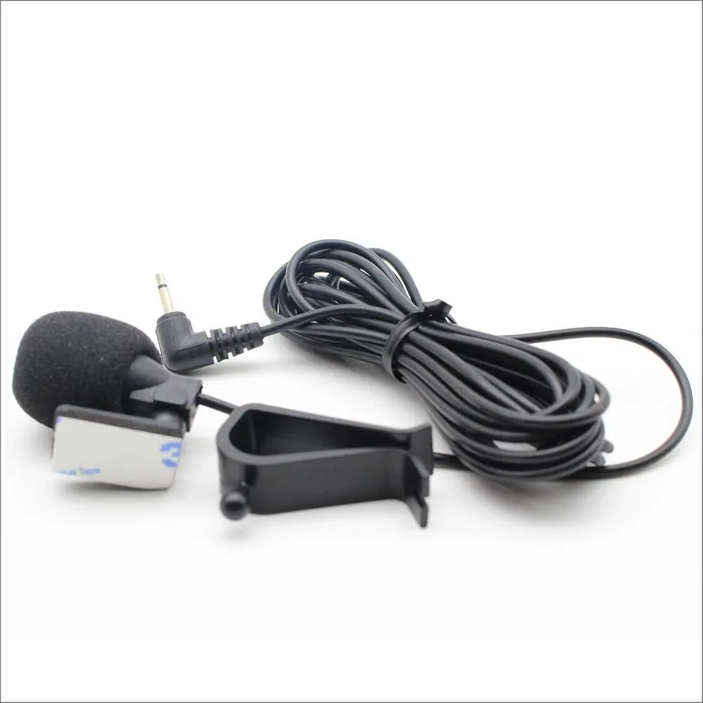

3.5 mm/2.5mm Jack Wired Stereo Mini Car Microphone External Mic for PC Car DVD GPS Player Radio Audio Microphone PVC