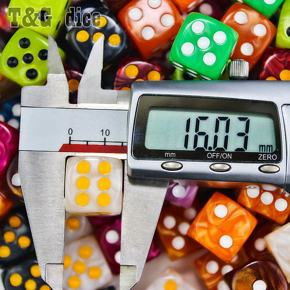 Высокое качество Красочные стандартные точки 10 шт./компл. 16 мм D6 специальные