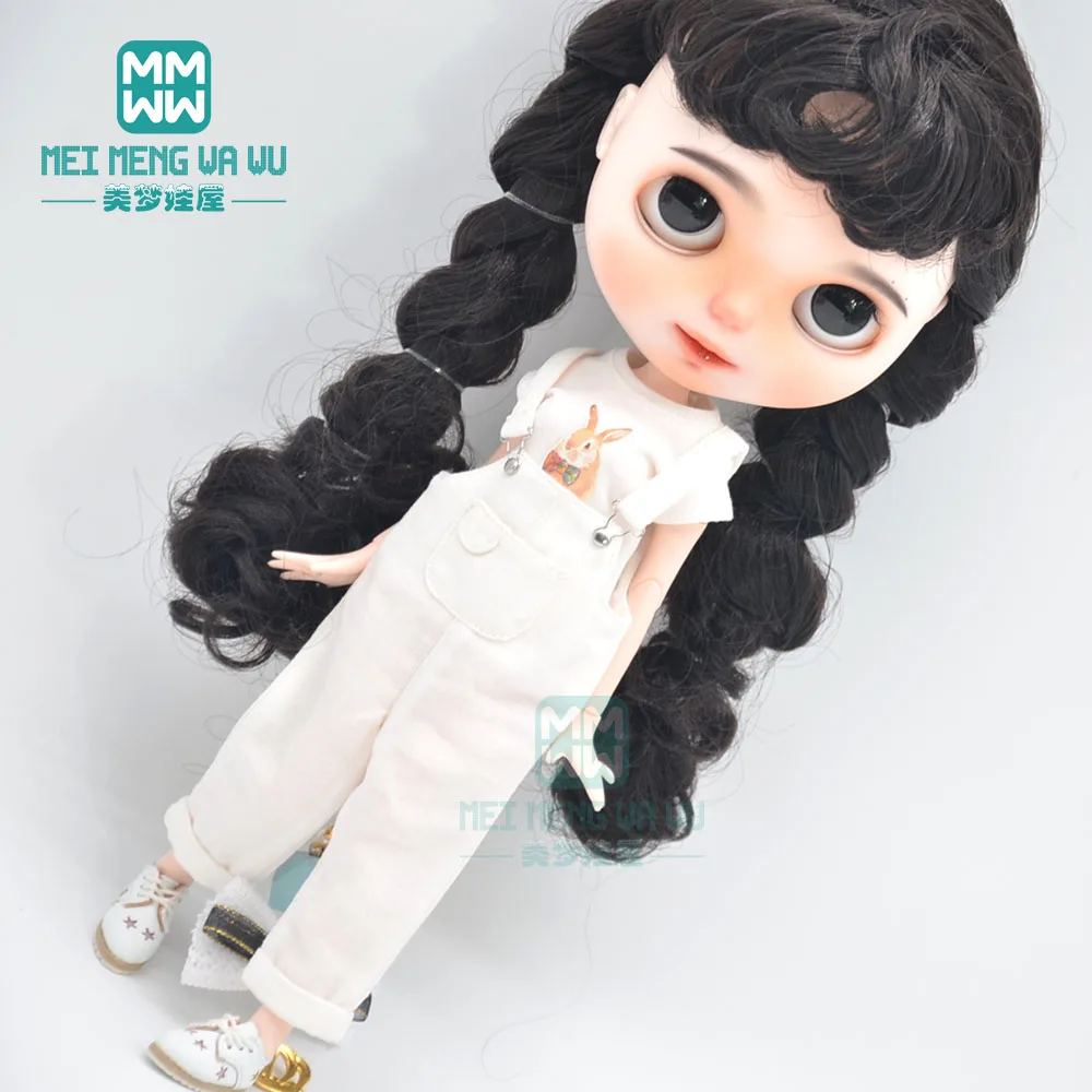 Одежда для кукол Blyth модная клетчатая рубашка мини юбка Azone аксессуары