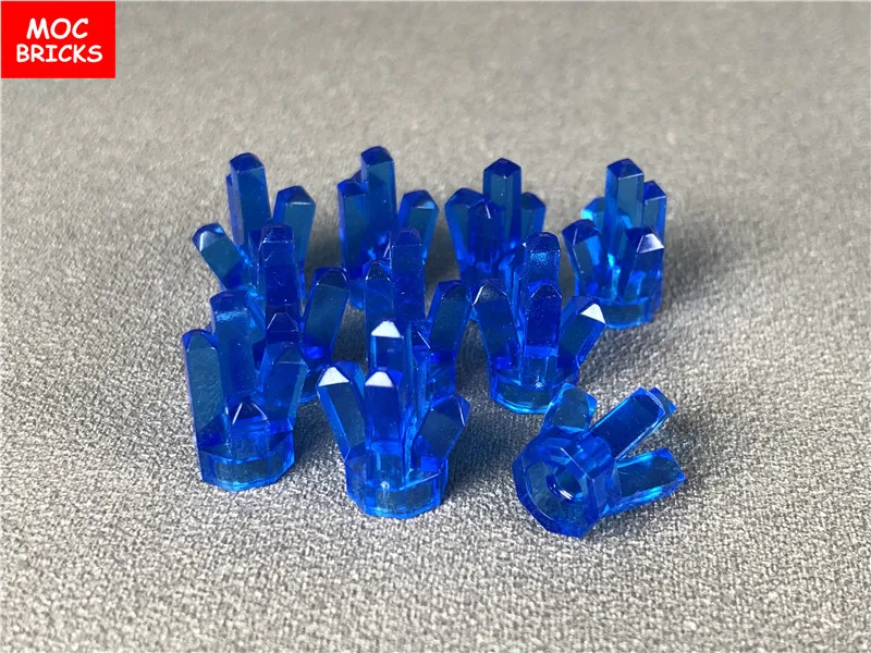 50 шт./партия кубики MOC Rock 1x1 Хрустальный руда камень подходит для 30385