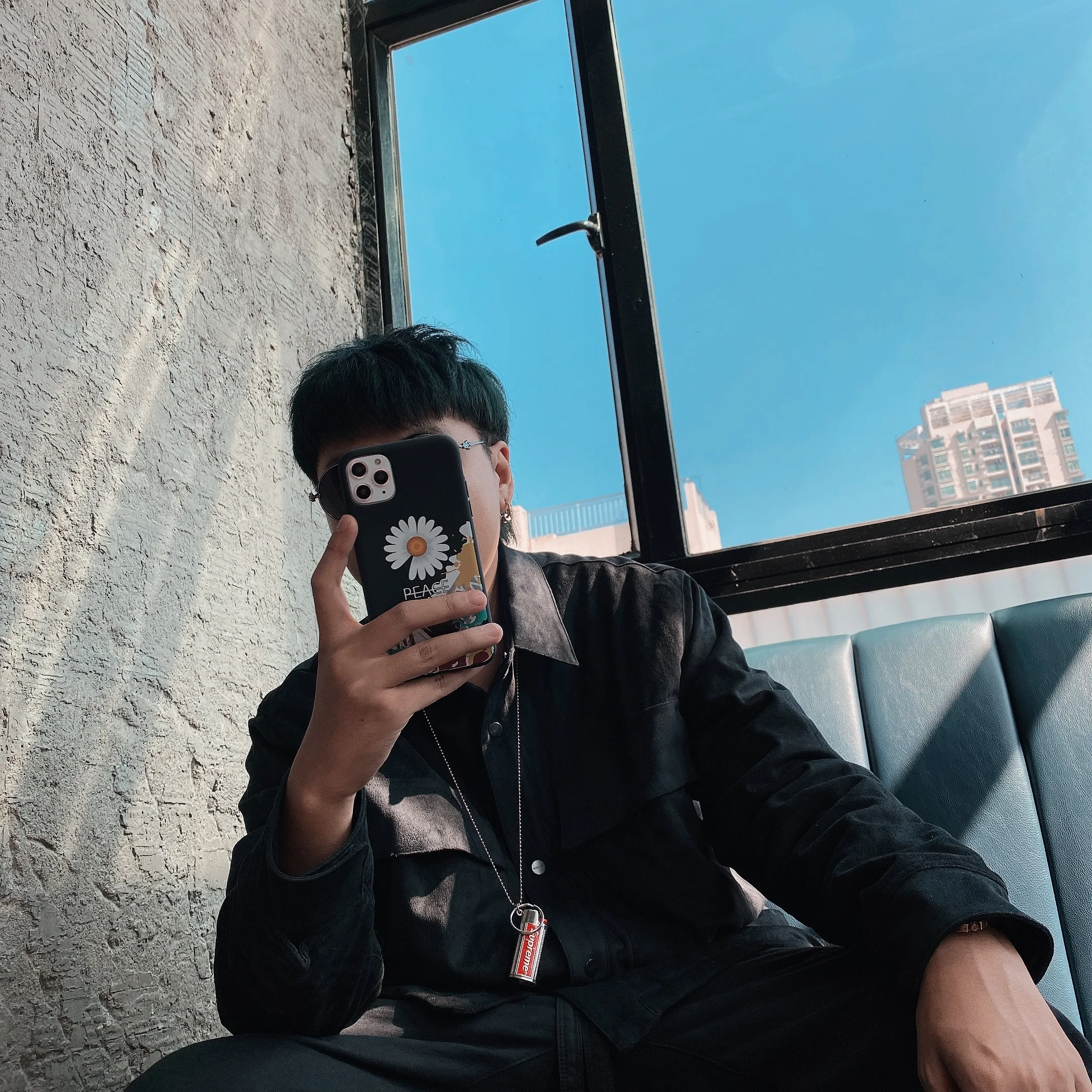 Корейский тренд уличный спортивный бренд граффити Peaceminusone цветок для iPhone 11pro xs max