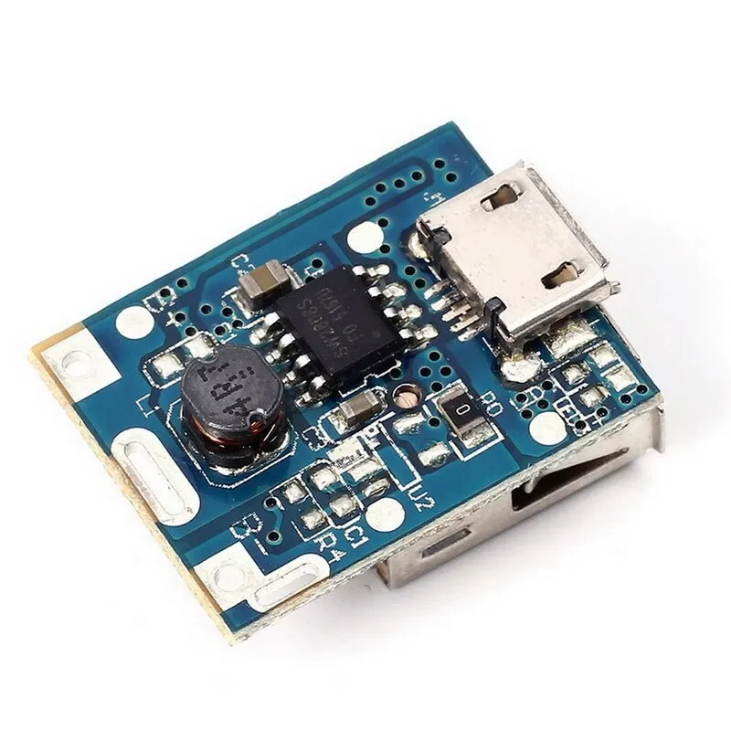 

5V Boost Converter Step-Up Power Module Lithium Battery Charging Protection Board LED Display USB For DIY Charger 134N3P