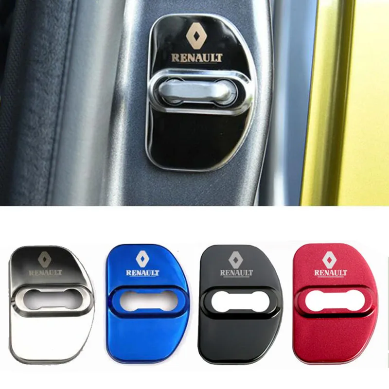 Автомобильный Стайлинг автомобильные Чехлы дверной замок чехол для Renault megane 2 scenic