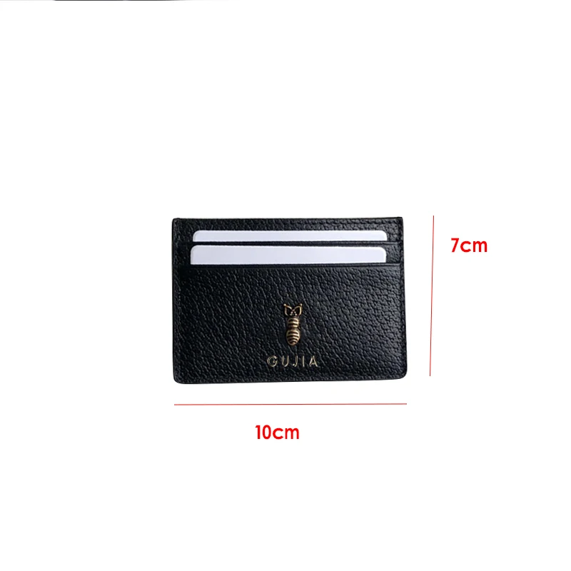 

Italian gujia men's short wallet soft leather cow leather 2021 new leisure leather bag, men's credit card bag, with counter box