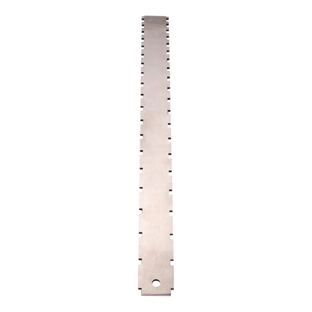 

Guitar Neck Notched Straight Edge Luthiers Tool for Most Electric Guitars for Gibson 24.75 Inch and Fender 25.5 Inch Stainless