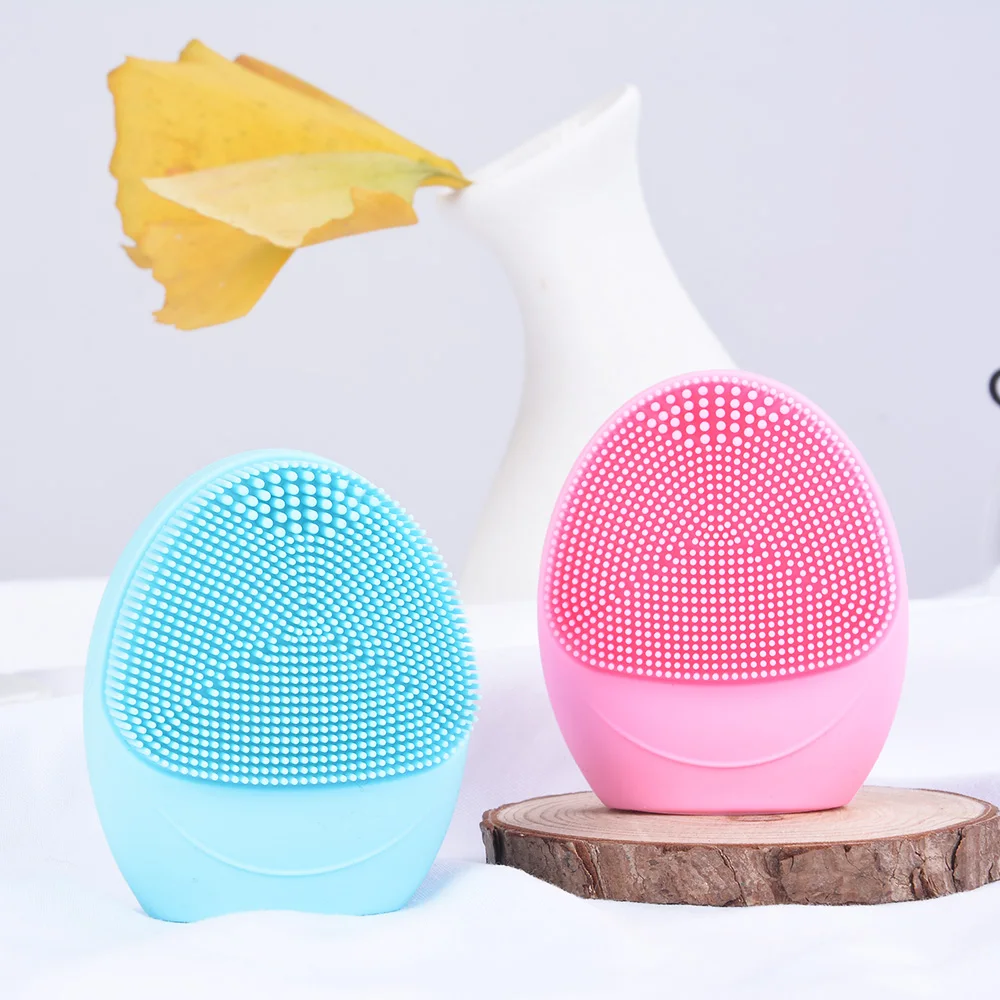 Мини USB электрическая Очищающая щетка для лица foreoing силиконовый Ультразвуковой