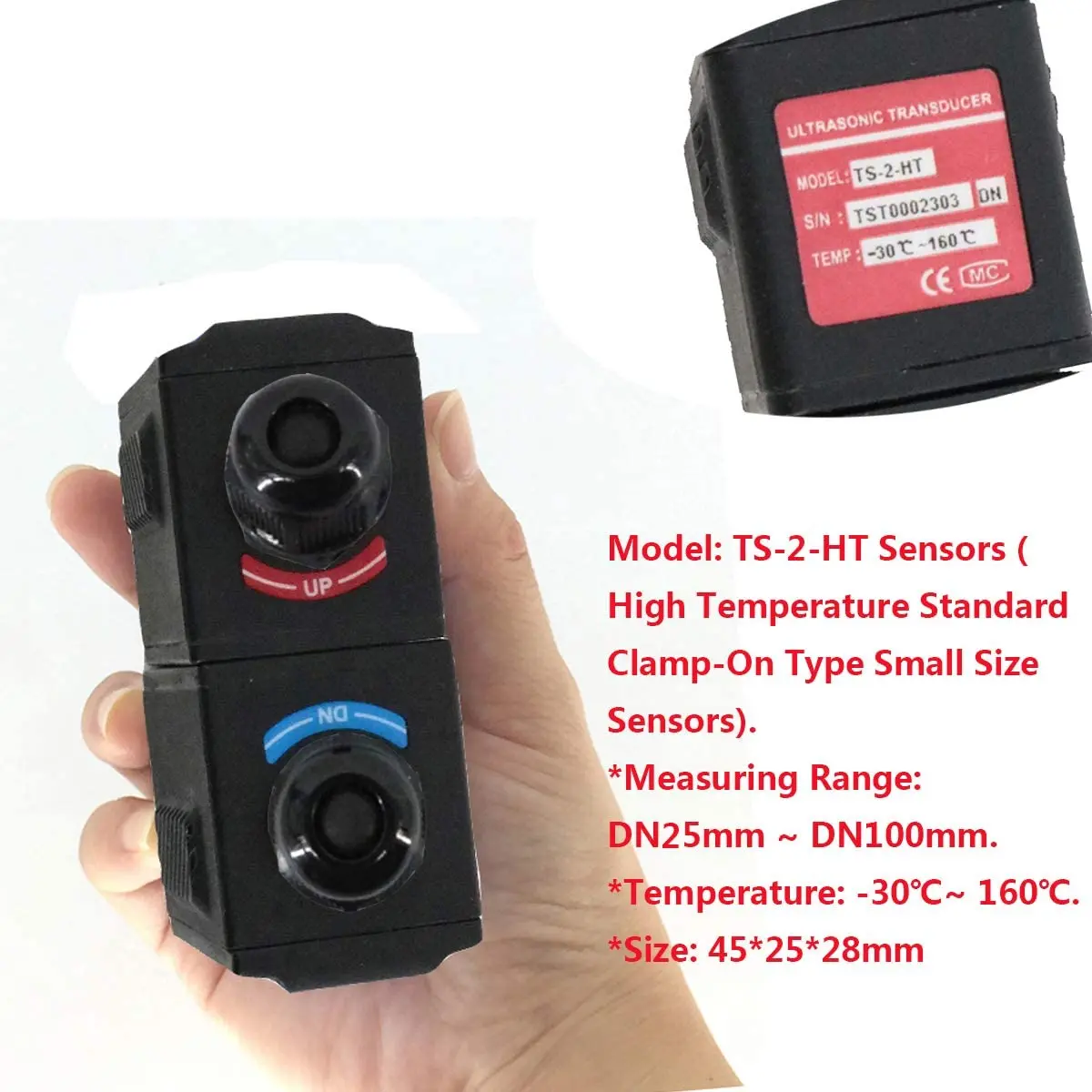 TUF 2000M ультразвуковой расходомер модуль расходомера с датчиком небольшого