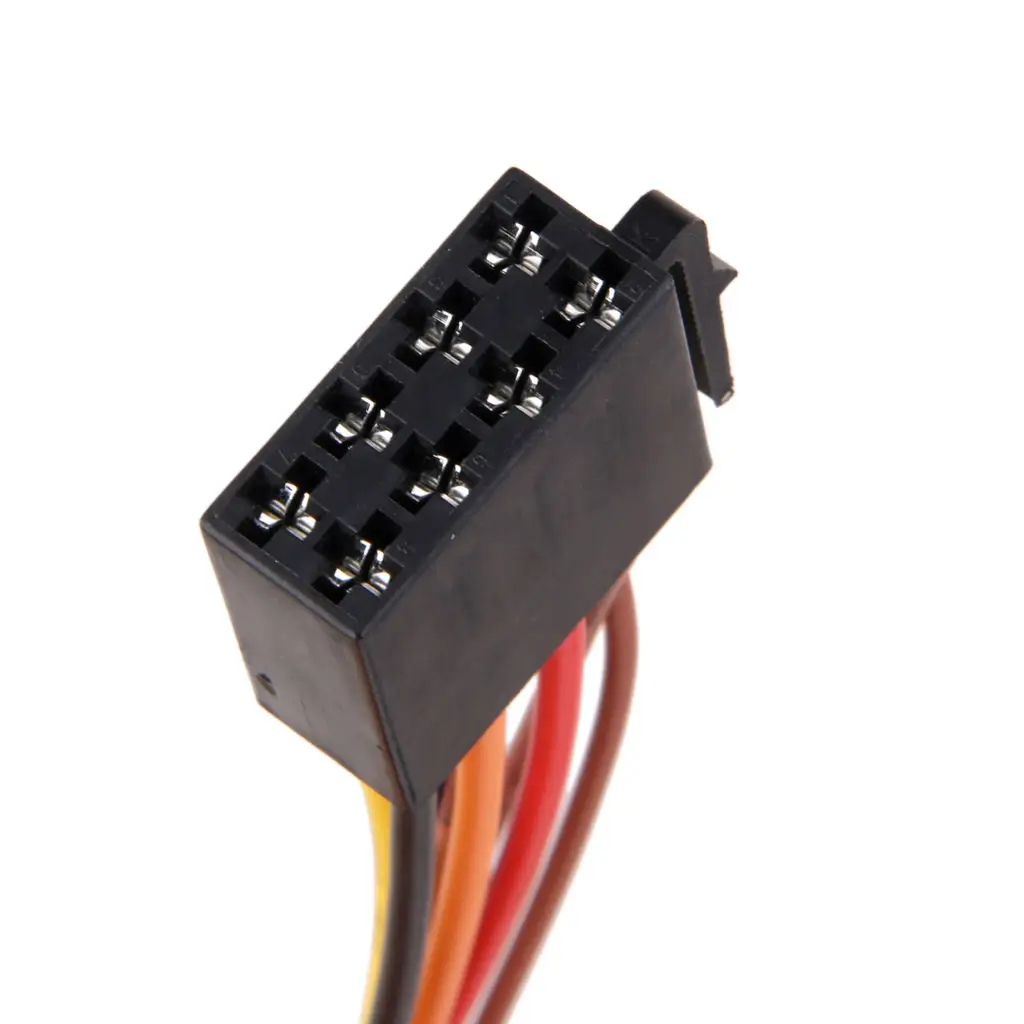 

2 Pieces Stereo Radio CD Wiring Harness Plug Adapter Cable For TV Volkswagen