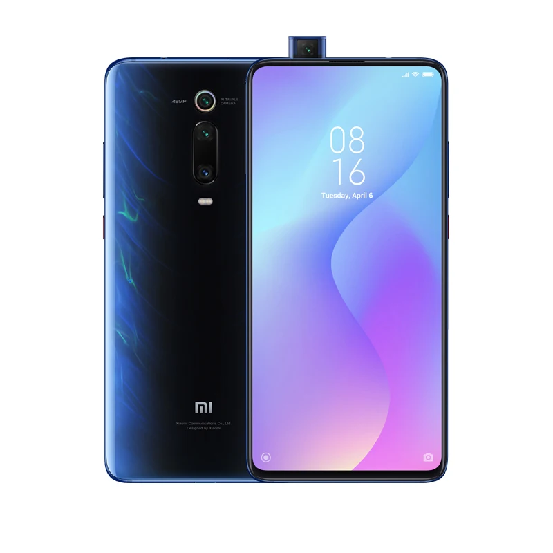 blue Глобальная версия Xiaomi mi 9T 9 t Red mi K20 6GB 128GB Snapdragon 730 смартфон 48MP камера всплывающая фронтальная камера 6,3" полный экран NFC 4000mah - Цвет: blue