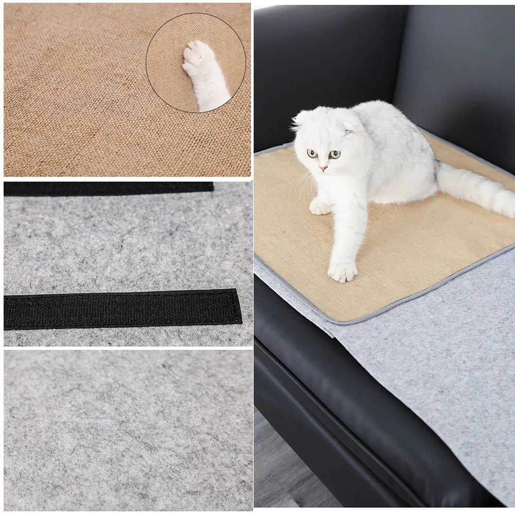 

Pet Cat Scratching Mat Durable Cat Scratcher Natural Sisal Sofa Shield Protection Cover For Furniture Chair Couch Cats Climbing