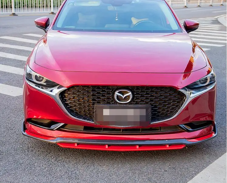 Для Mazda3 Axela Body kit спойлер 2020-2021 для 4DS задний передний бампер диффузор защитные
