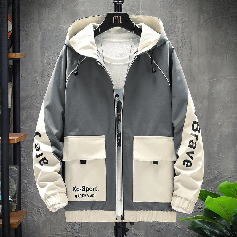 

jacket men spring hoodie jackets for men fashion tracksuit men casual clothing hip hop style jacket for men cargo jacket 2020