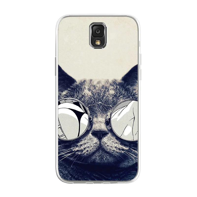 

Sunglasses Cat TPU Soft Silicone Phone Covers for Samsung A5 A510 A530 A720 A730 G360 G355H G386F G313H G357FZ Vogue Phone Case