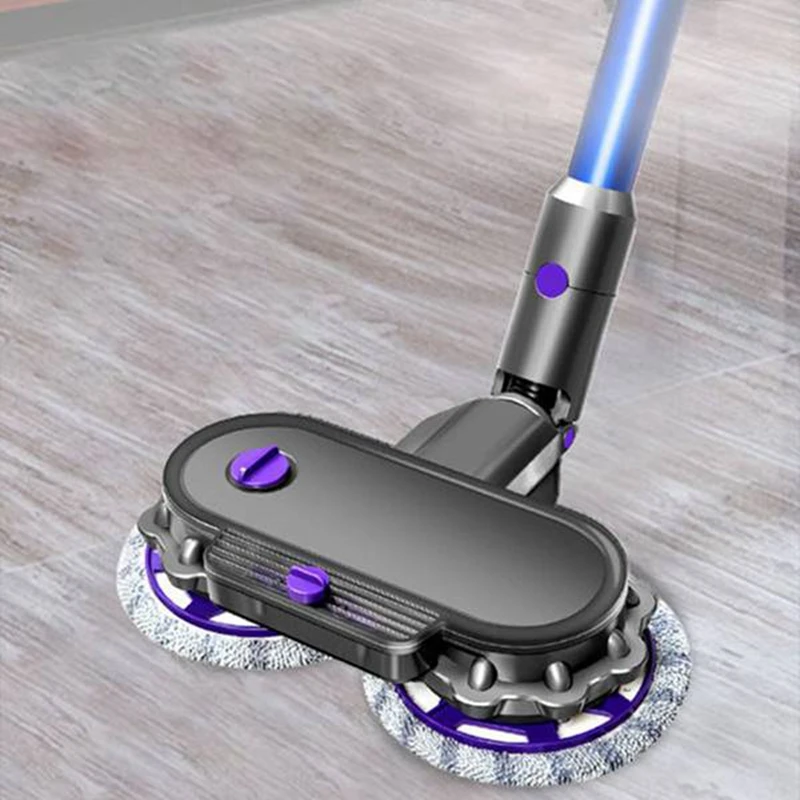 Electric Cleaning Mop Head For Dyson V7 V8 V10 V11 Vacuum Cleaner Parts Wet And Dry With Water Tank ABS | Бытовая техника