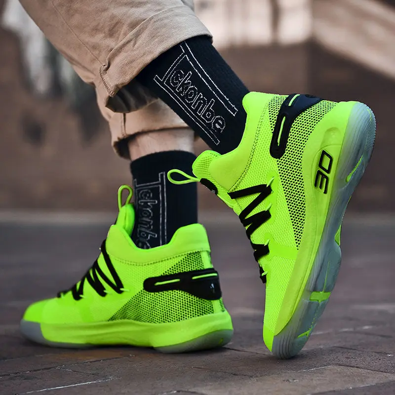 

Super Fashion Brand Mens Basketball Shoes Couple Basketball Shoes All Season Rubber Mens Basketball Sneakers Shoes