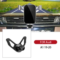 for smartphone for audi a1 19 20 auto style accessories car mobile phone holder car dashboard air vent stand clip mount bracket