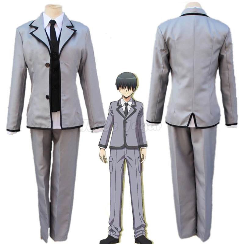 Аниме класс убийц Чиба ряносукэ/Kayano Kaede косплей костюм мужчины женщины Хэллоуин