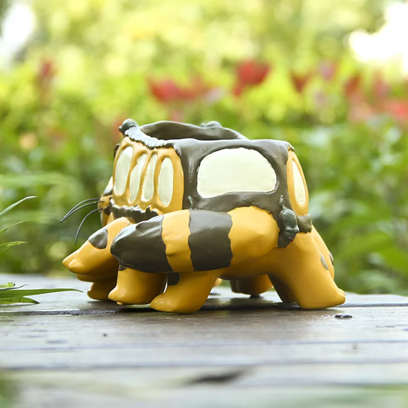 Большой кавайный мультяшный милый очаровательный дикий полосатый Кот автобус