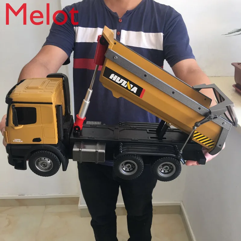 

Model Excavator Remote Control Excavator Alloy Version Children's Toy Advanced Emulate Toy Gift Parent-Child Hydraulic Truck