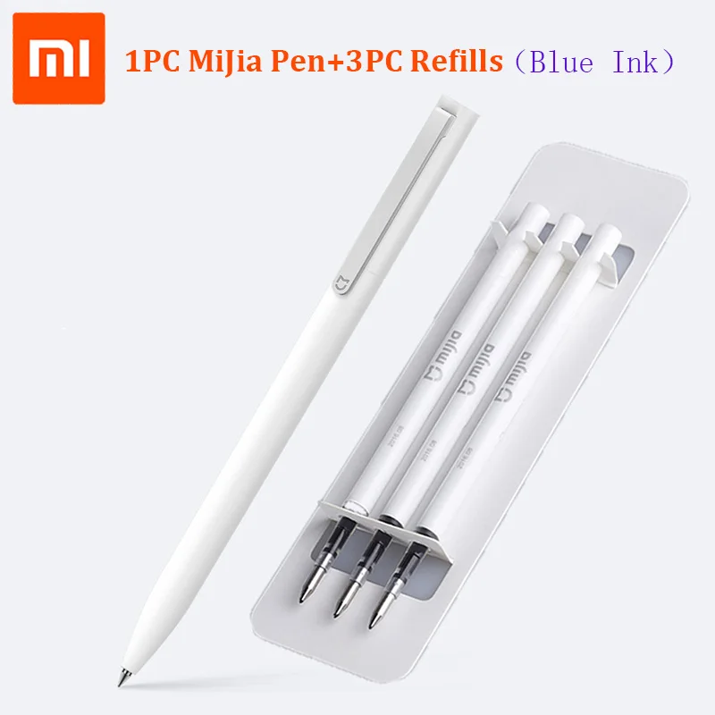 xiaomi mi jia, ручка mi Pen, 9,5 мм, xiaomi, ручка для подписи, PREMEC, гладкая, швейцарская, заправка mi Kuni