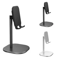 desktop tablet stand adjustable aluminum alloymobile phone holder stand telescopic metal desktop live broadcast stand