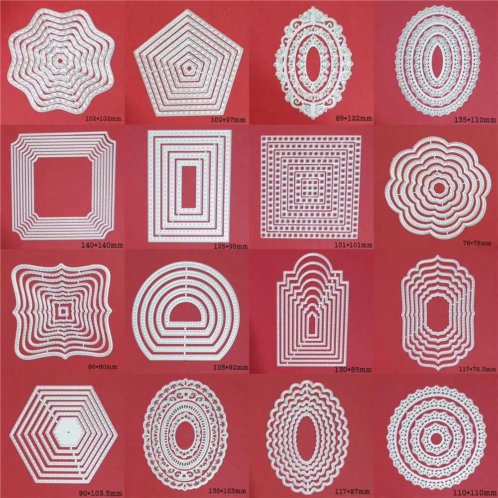 Рамки квадратные карточки кривые границы изготовление скрапбукинга