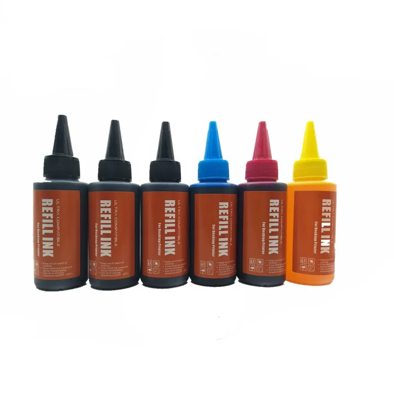 Специализированная набор заправки чернил красителей черный совместимый в